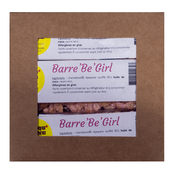 Barre Be' Girl : une collation gourmande et irrésistible