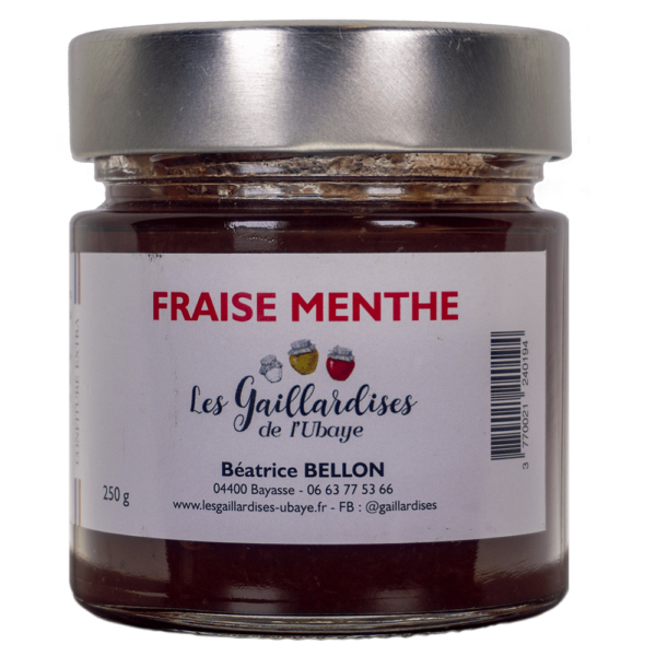 Confiture Fraises Menthe : Saveurs Artisanales et Fraîcheur