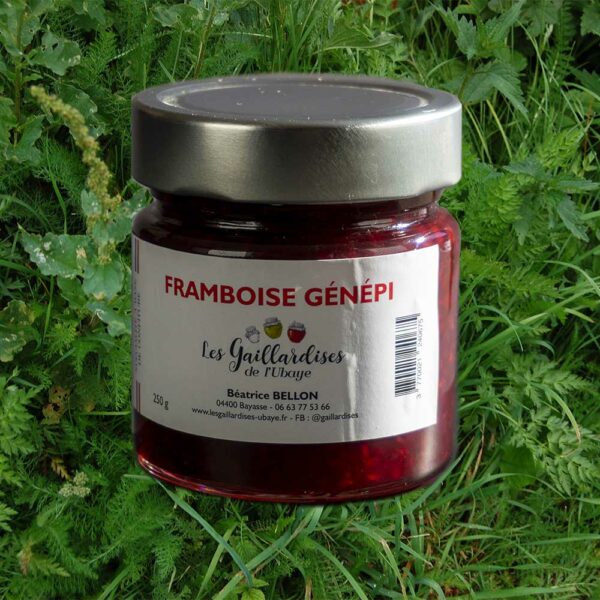 Confiture Framboises Génépi : le goût authentique des Alpes