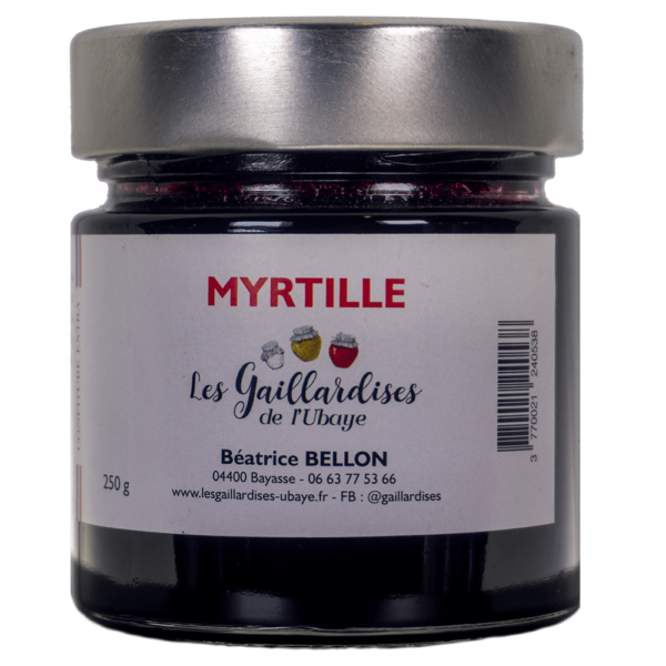 Confiture de Myrtilles Sauvages : Saveur et Qualité Artisanale